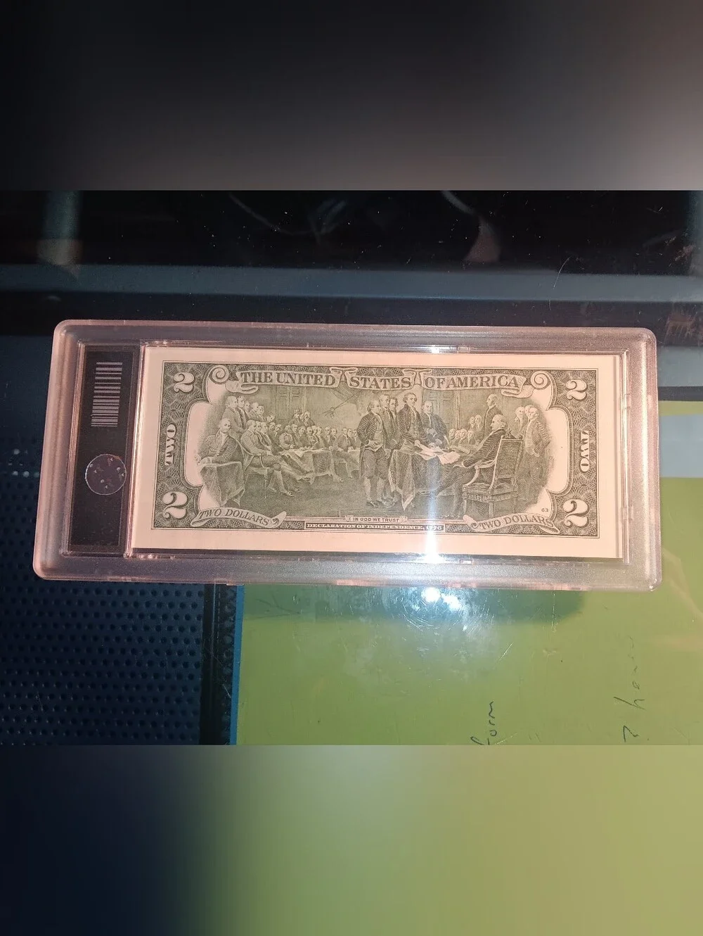 Novelty Collector Two Dollar Note -